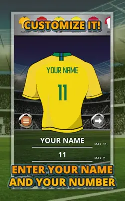 Football Jersey Maker 2022 android App screenshot 1